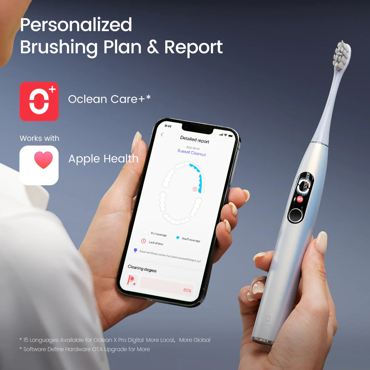 Oclean X Pro Digital Sonic Toothbrush