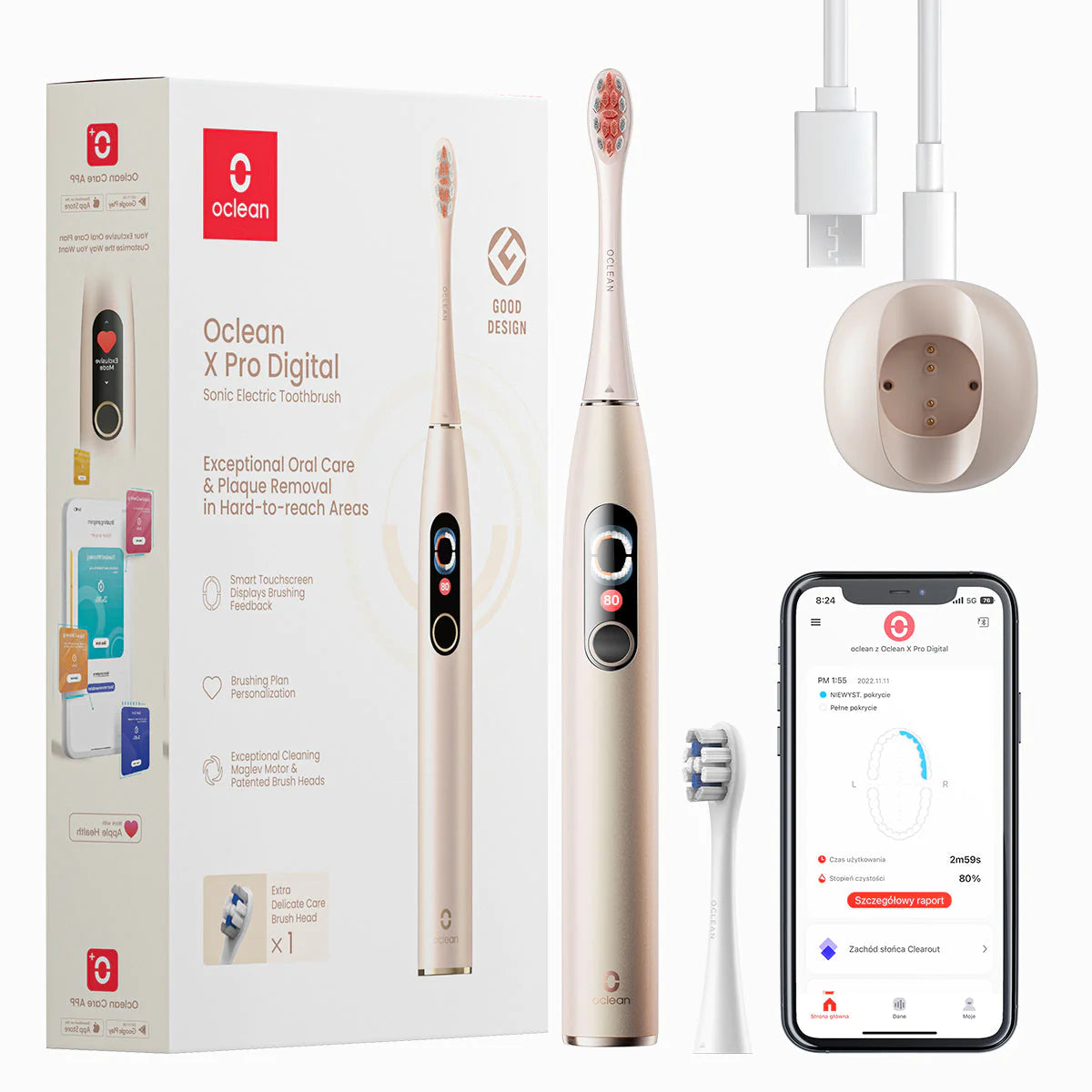 Oclean X Pro Digital Sonic Toothbrush